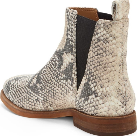 Women's Lucky Brand leather Boot snake size 10 - Picture 4 of 11